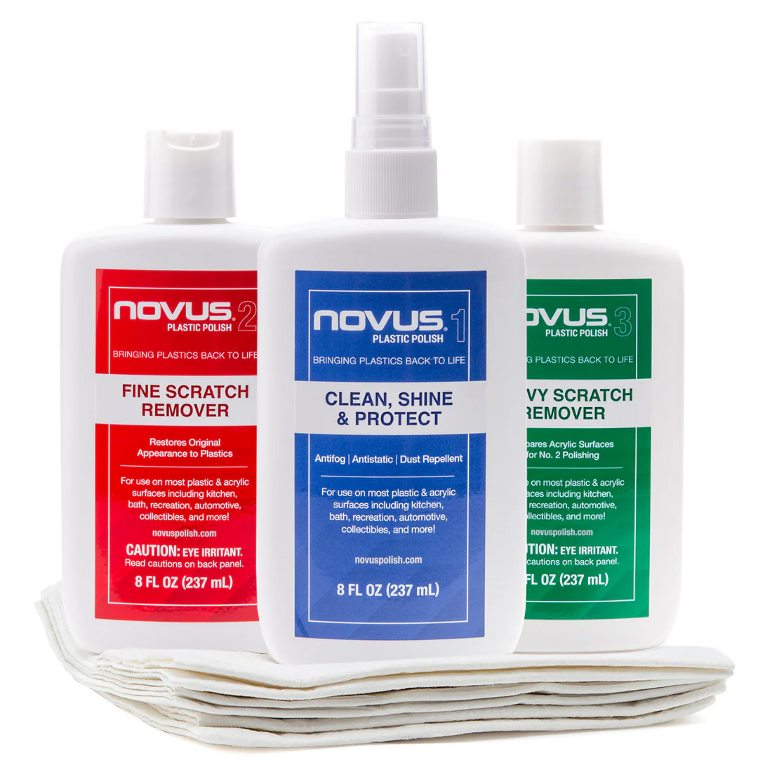 Kit NOVUS Plastic Polish